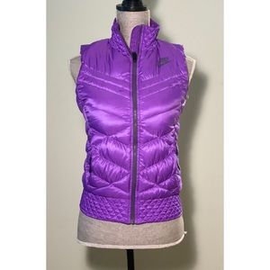 Nike Purple Down Puffer Vest